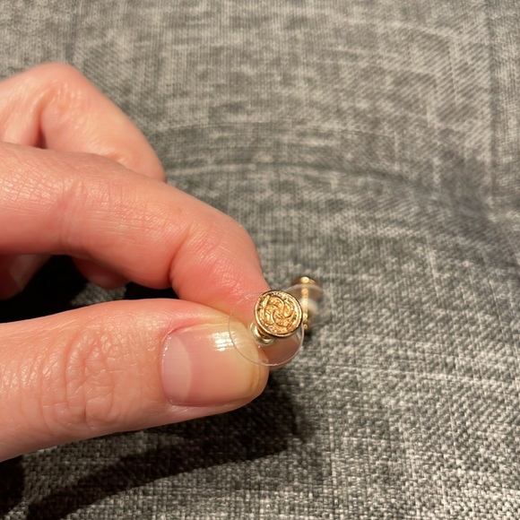 Kendra Scott Dira Coin studs/earrings Roségold - Picture 3 of 4